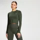 Moteriška "MP Women's Essentials Training Dry Tech" marškinėliai su ilgomis rankovėmis - Vine Leaf
