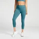 Moteriškos 3/4 moteriškos tamprės "Power Leggings" - Ocean Blue