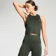 MP Moteriškas "Essentials Training Racerback Crop Tank" moteriškas marškinėlis - "Vine Leaf