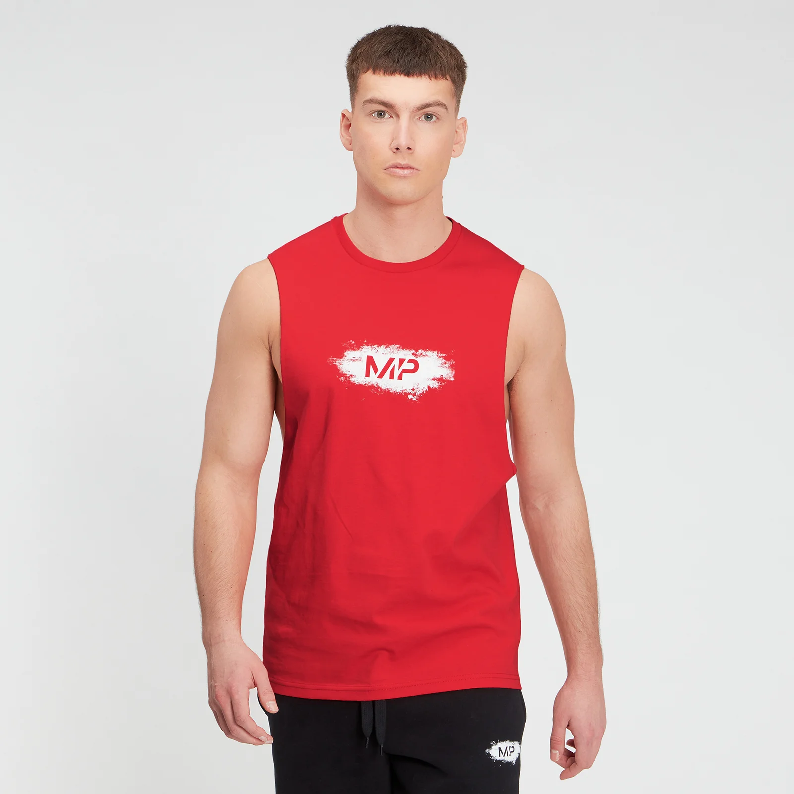 MP Men's Chalk Graphic Tank Top - Danger - XXS vaizdas 1