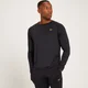 MP vyriški „Linear Mark Graphic“ treniruočių marškinėliai ilgomis rankovėmis – Juoda