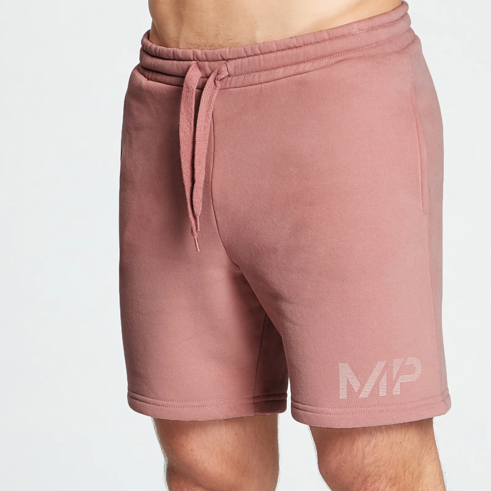 MP Men's Gradient Line Graphic Shorts - Washed Pink - XXS vaizdas 1