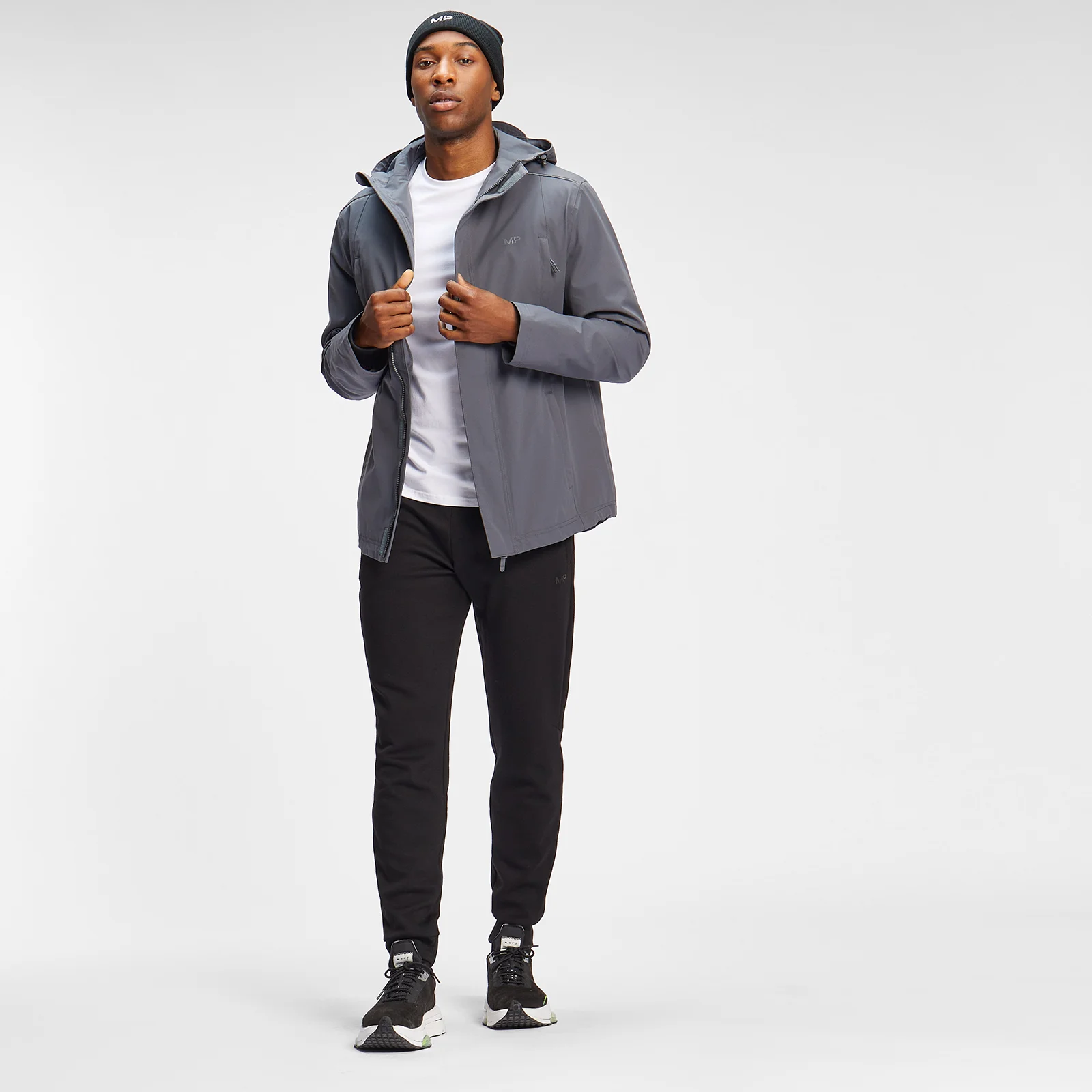 MP vyriška vandeniui atspari „Commute“ striukė – Tamsiai pilka - XXS vaizdas 1