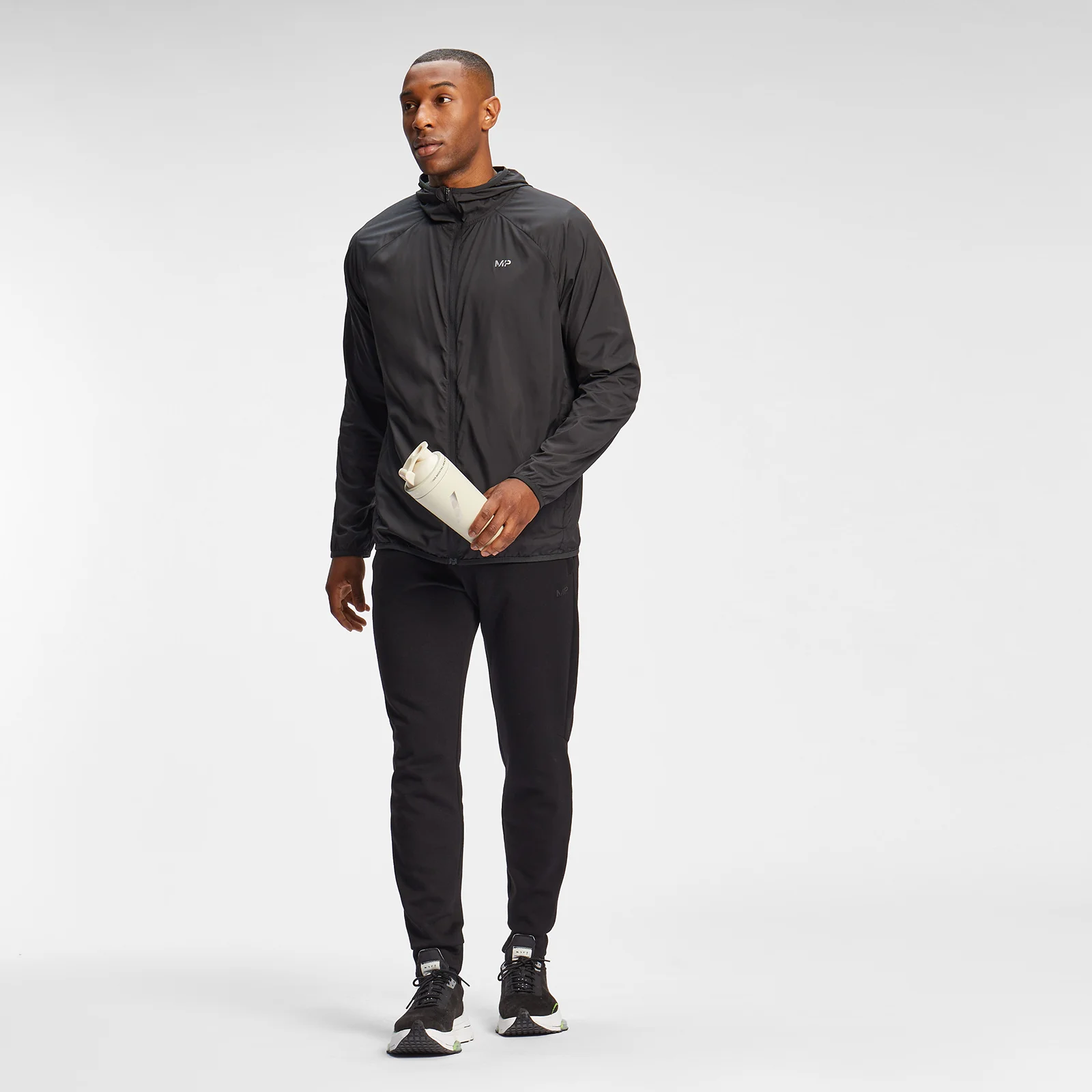 MP Men's Windbreaker - Black - XXS vaizdas 1