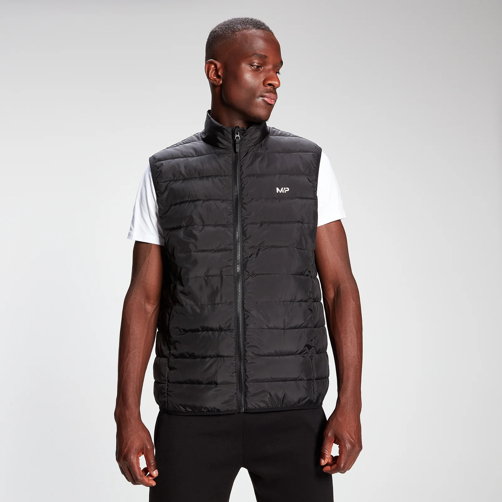 MP Men's Lightweight Gilet - Black - XXS vaizdas 1