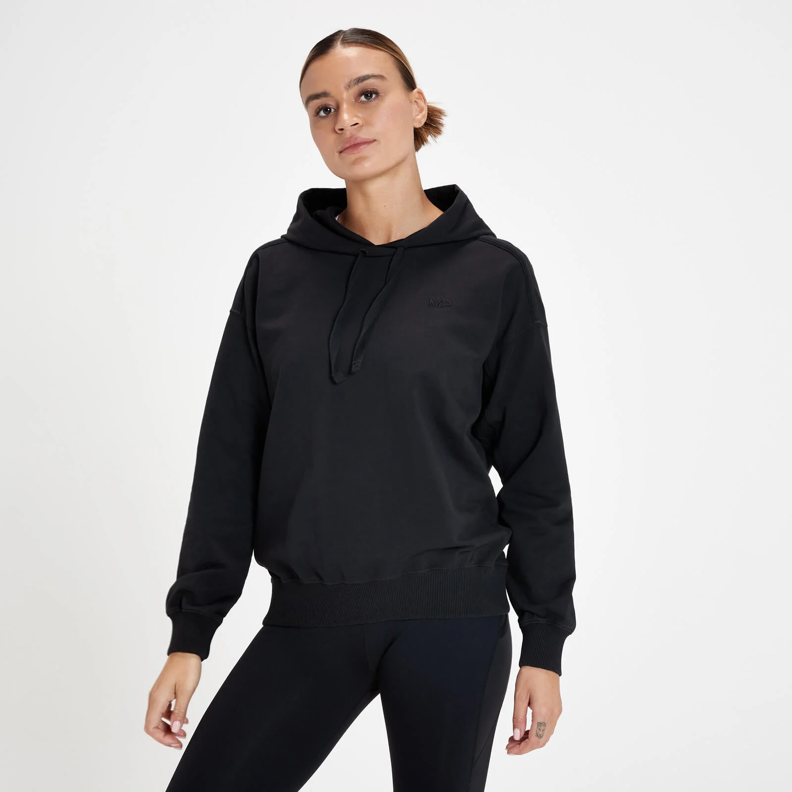 MP Women's Training Hoodie - Washed Black - XXS vaizdas 1