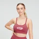 MP Moterų sportinė liemenėlė Chalk Graphic - Berry Pink
