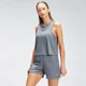 MP Moteriška treniruočių liemenė "Repeat Mark Graphic Training Crop Vest" - Carbon