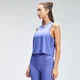 MP Moterų liemenė "Repeat Mark Graphic Training Crop Vest" - Bluebell