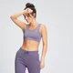 MP Moteriška "Essentials" sportinė liemenėlė su plačiomis petnešėlėmis - Smokey Purple