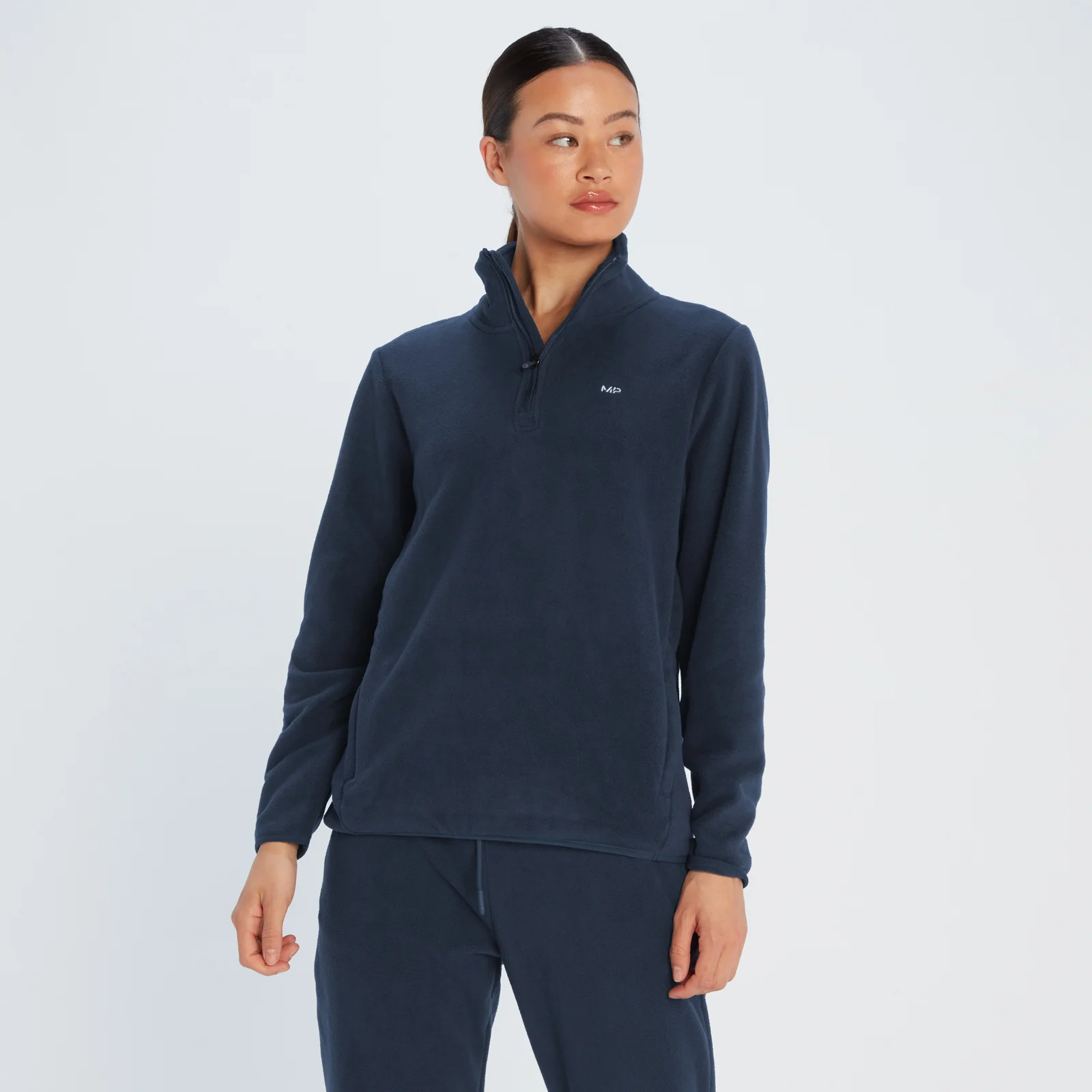 MP Women's Rest Day 1/4 Zip Fleece - Navy - XXS vaizdas 1
