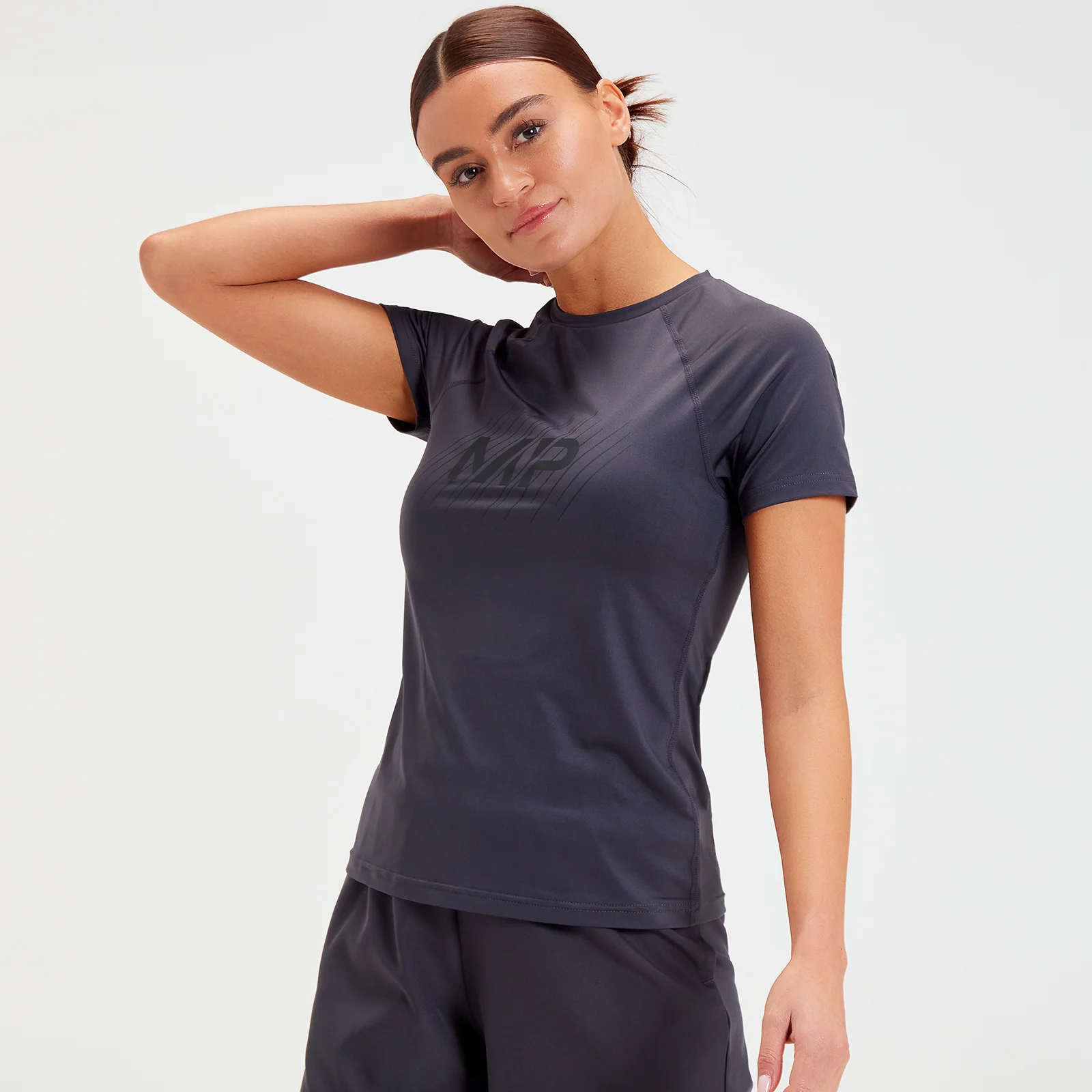 MP Women's Singles Day T-Shirt | Gun Metal - XXS vaizdas 1