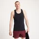 MP vyriški besiūliai berankoviai „Tempo Ultra Seamless“ marškinėliai – Juoda