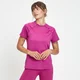 MP moteriški „Repeat MP Training“ marškinėliai – Sodri rožinė