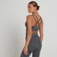 MP moteriška besiūlė „Dynamic Training Seamless“ sportinė liemenėlė – Blukinta juoda