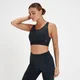 MP moteriška itin palaikanti „Velocity Ultra“ sportinė liemenėlė – Juoda