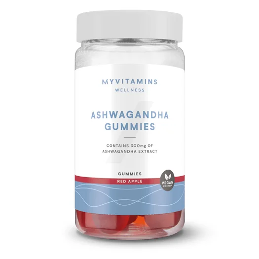 Ašvagandos guminukai (60 guminukų) - 60gummies - Red Apple (Extra Strength)
