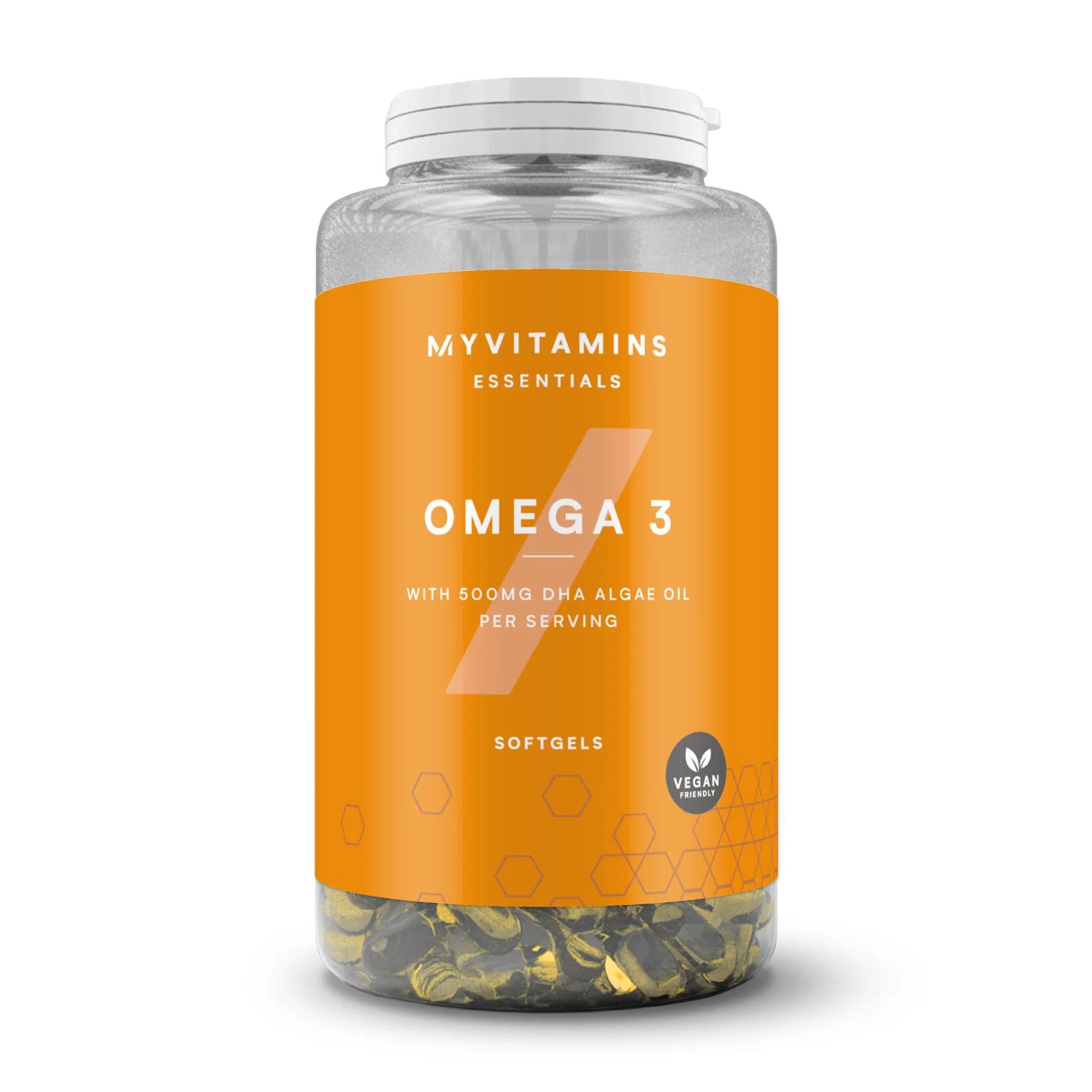 Veganiškos omega 3 riebalų rūgštys - 90minkštosios kapsulės vaizdas 1