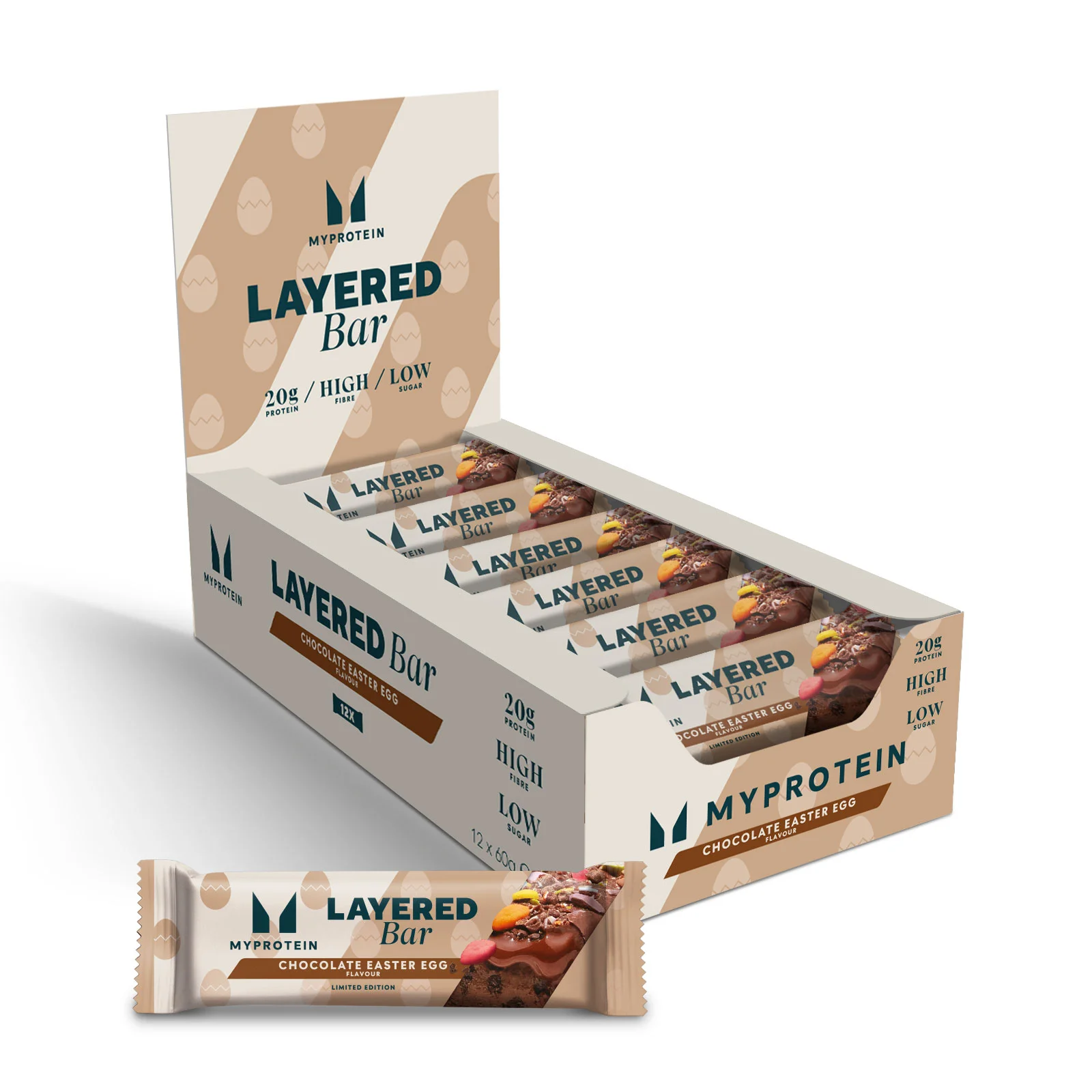 Limited Edition Layered Protein Bar - Easter Egg - Easter Egg vaizdas 1