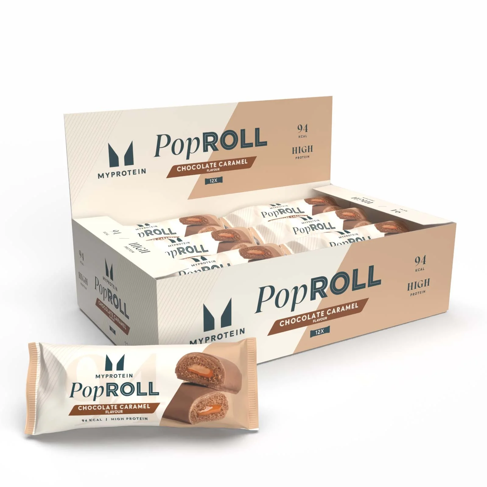 „Pop Rolls“ - 12 x 27g - Šokolado ir karamelės vaizdas 1