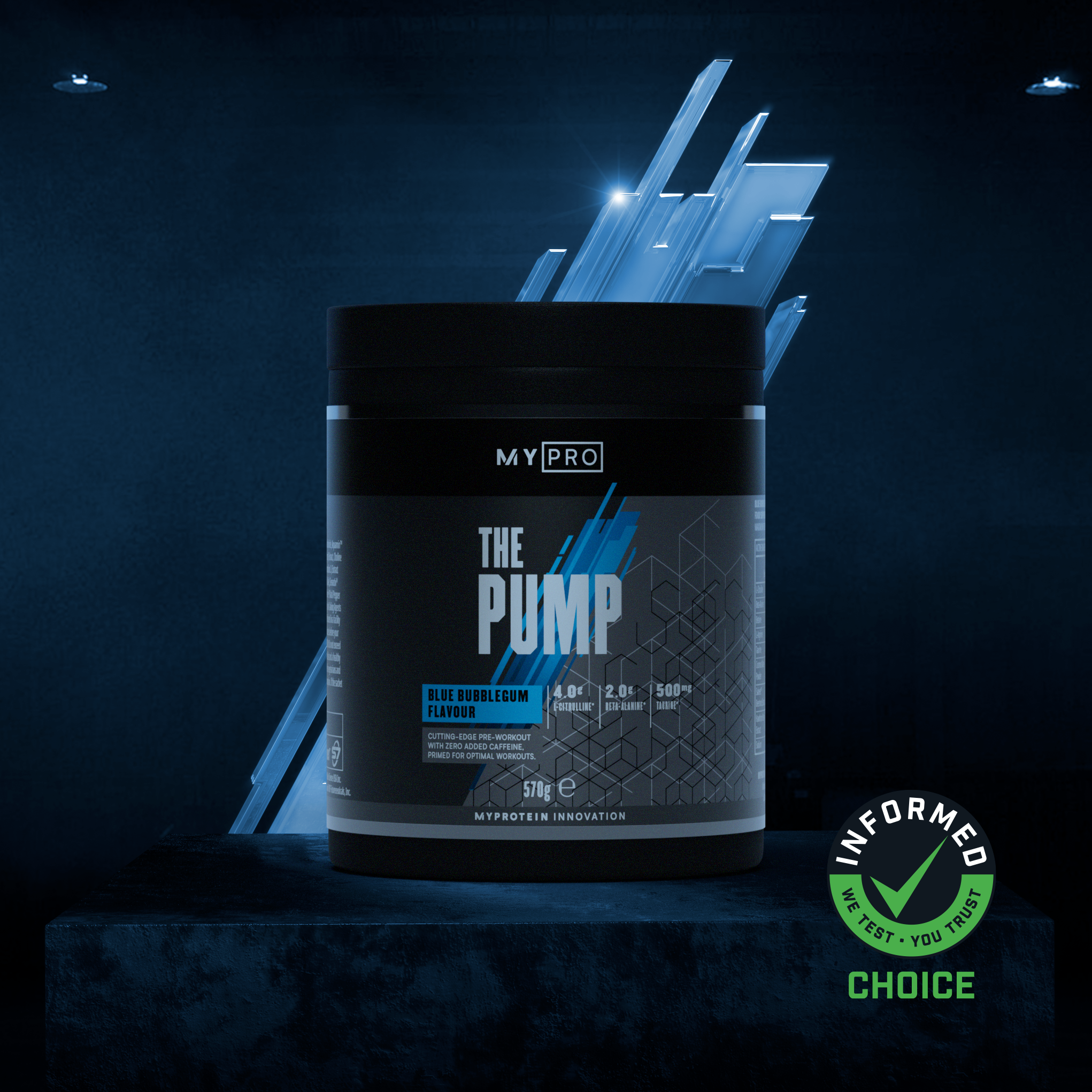 „THE Pump“ - 30servings - Blue Bubblegum vaizdas 1