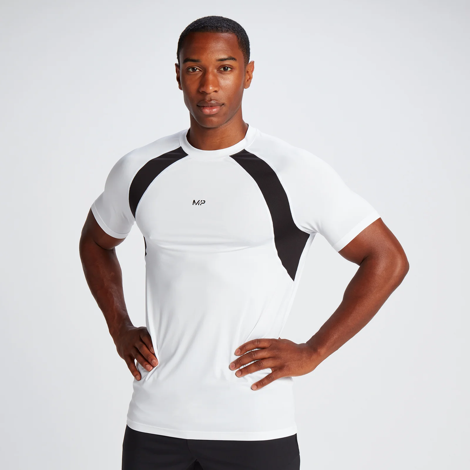MP vyriški „Tempo“ marškinėliai – Balta - XS vaizdas 1