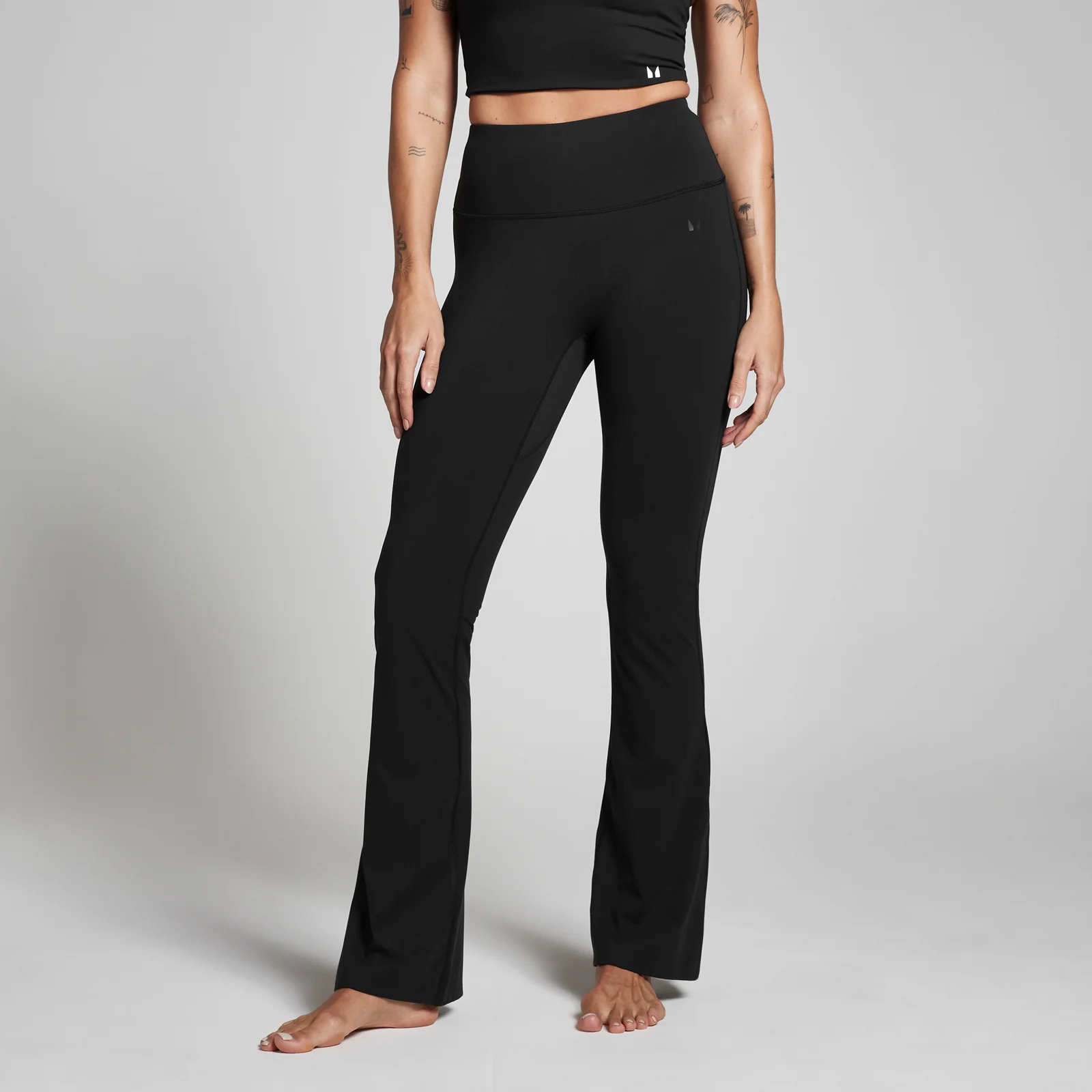 MP Women's Tempo Flared Leggings - Black - XS vaizdas 1