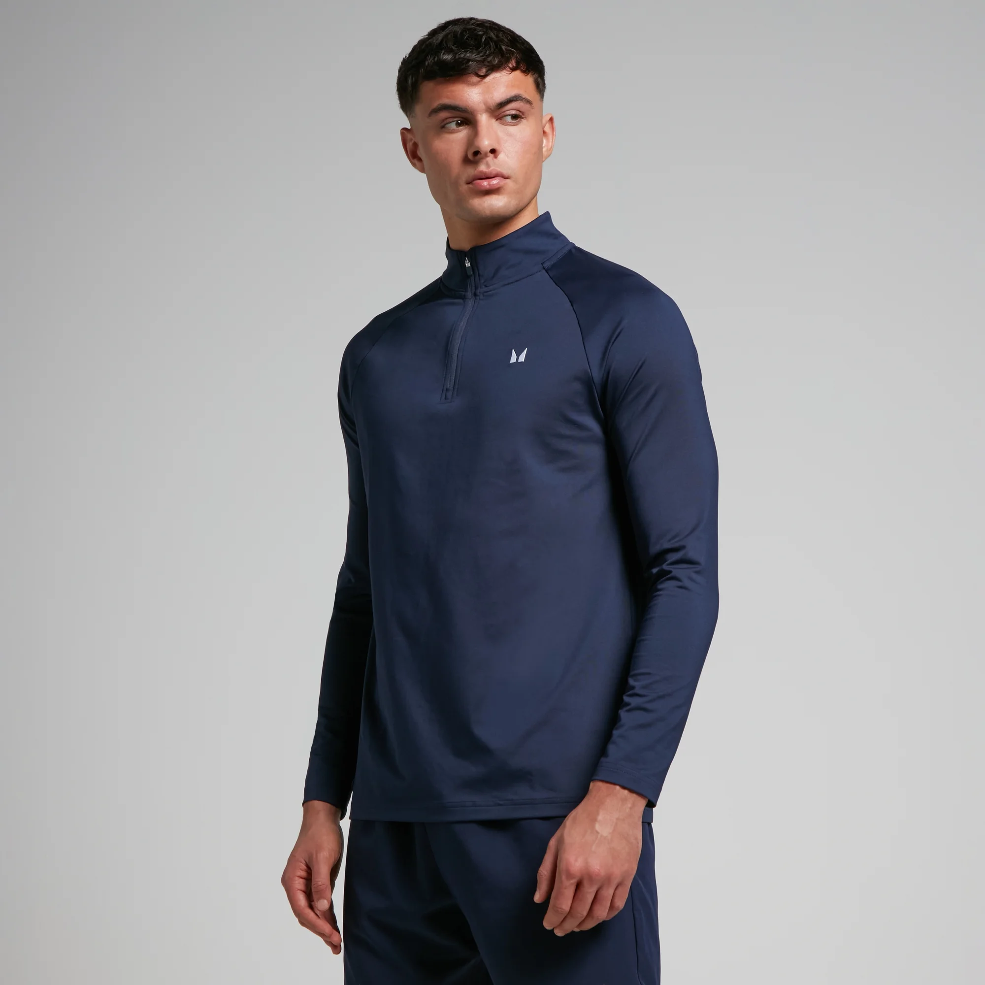 MP Men's Training 1/4 Zip - Navy - S vaizdas 1