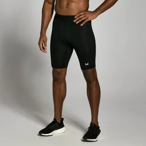 MP Men's Training Base Layer Shorts - Black - Size XXS