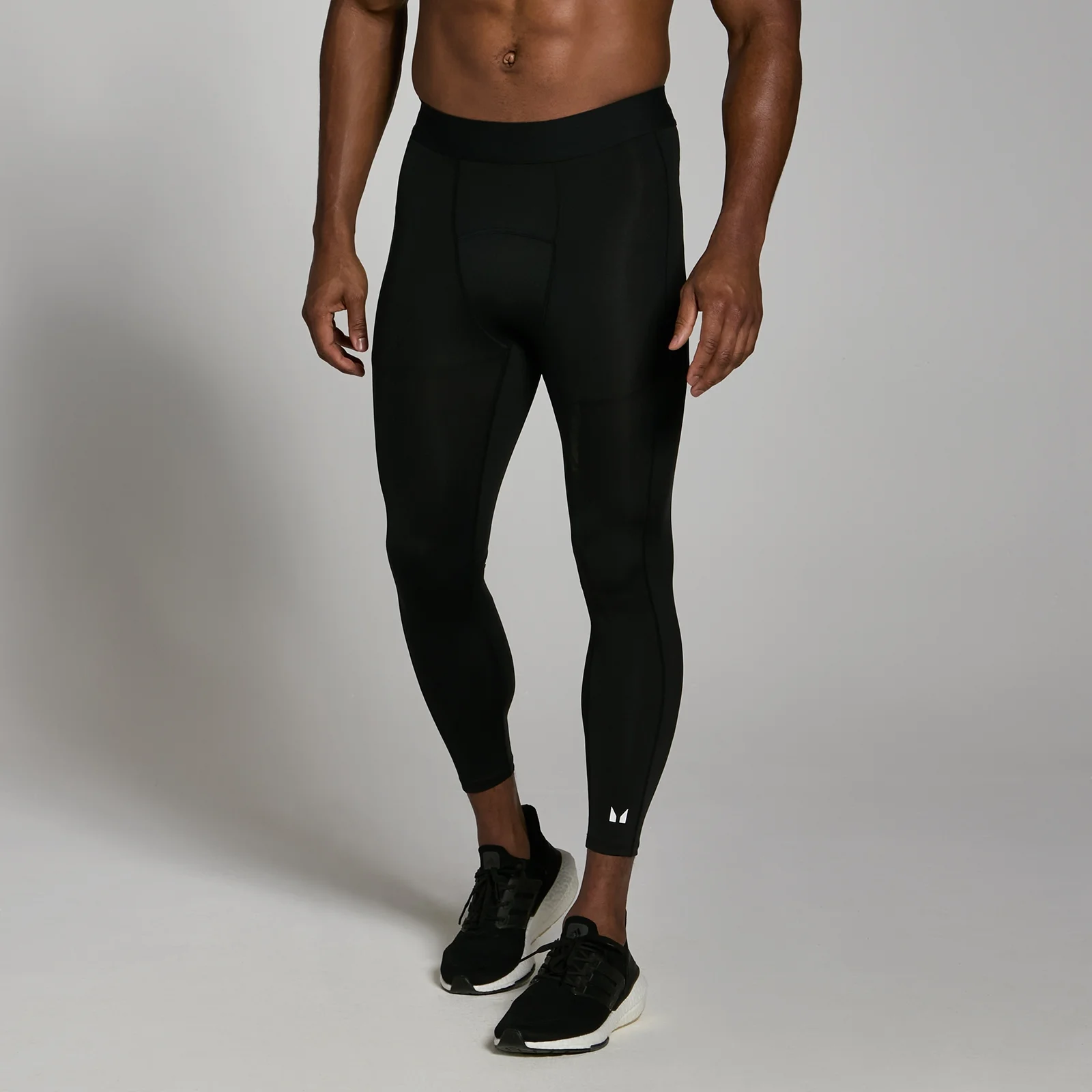 MP Men's Training Base Layer 3/4 Leggings - Black - M vaizdas 1