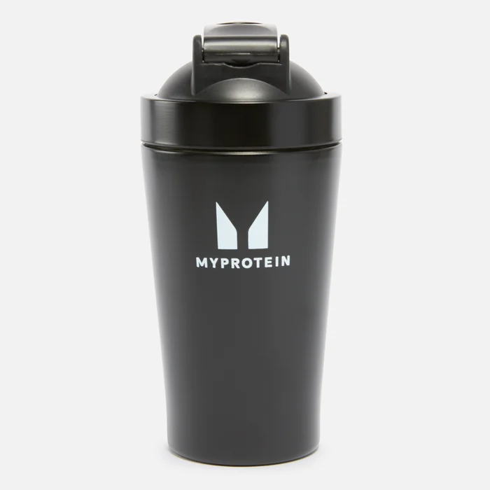 „Myprotein“ mini metalinis kokteilių plaktuvas – Juoda