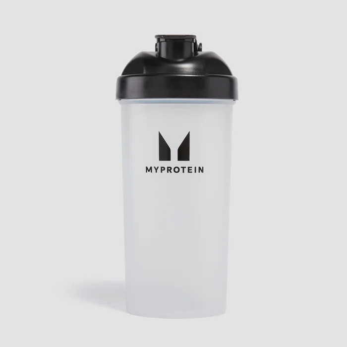 „Myprotein“ plastikinis plaktuvas – Skaidri / juoda
