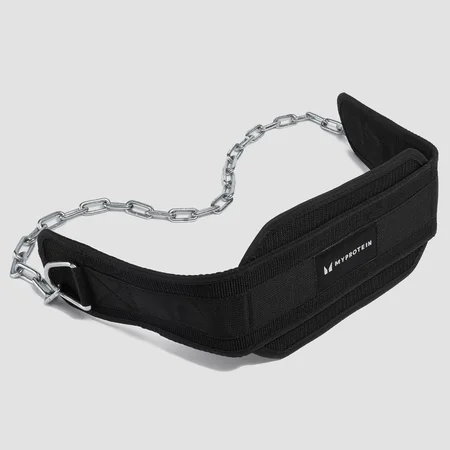 „Myprotein Dipping Belt“ nailoninis diržas – Juoda