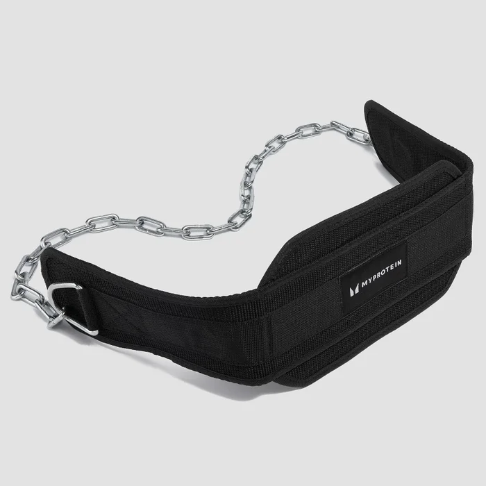„Myprotein Dipping Belt“ nailoninis diržas – Juoda