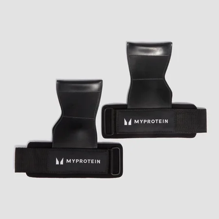 „Myprotein“ kėlimo kabliai – Juoda