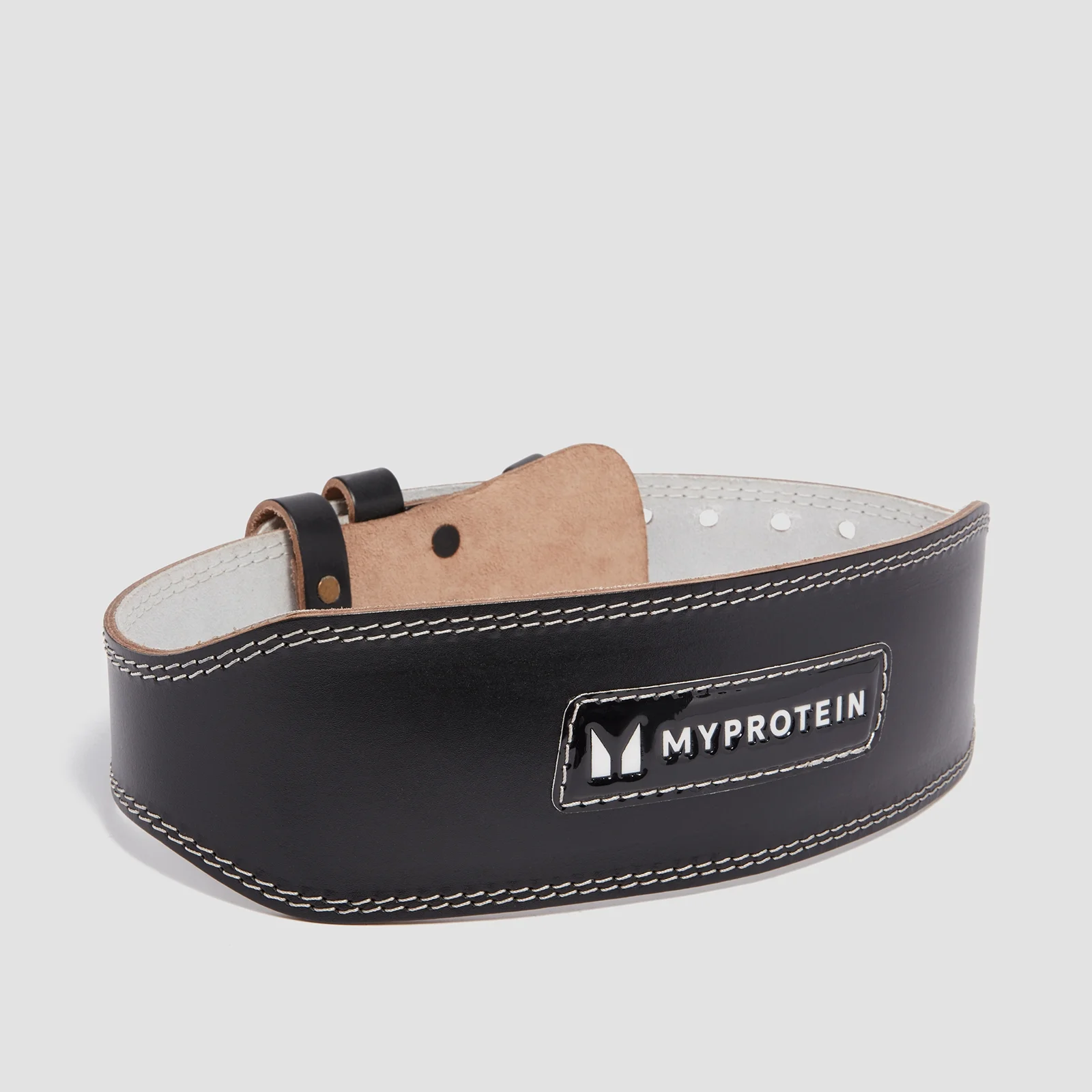 „Myprotein Dipping Belt“ odinis kėlimo diržas – Juoda - Small (23-32 Inch) vaizdas 1