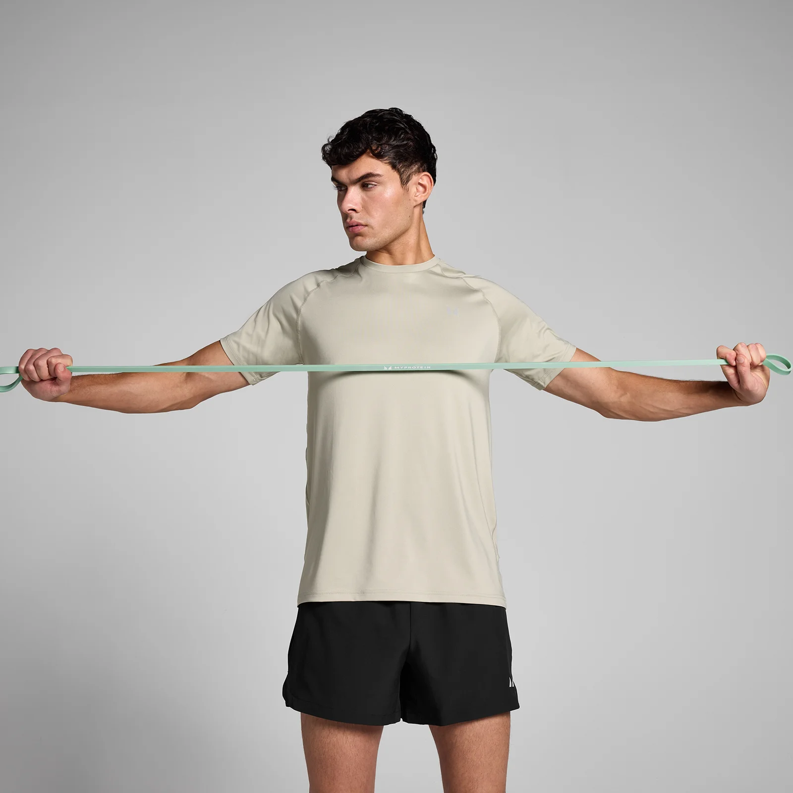 „Myprotein“ pasipriešinimo juosta –Viena juosta (2-16 kg) – Natūrali kreminė vaizdas 1