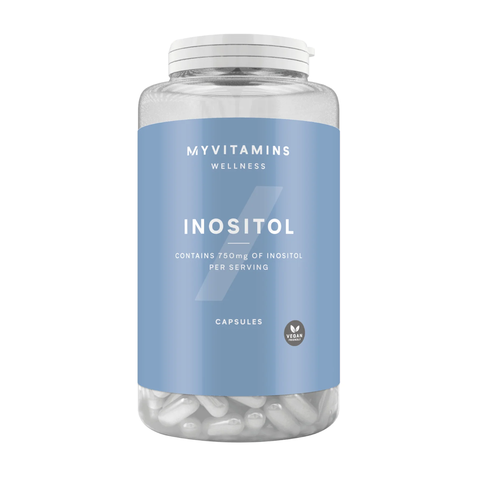 Inozitolio kapsulės - 30kapsulės vaizdas 1