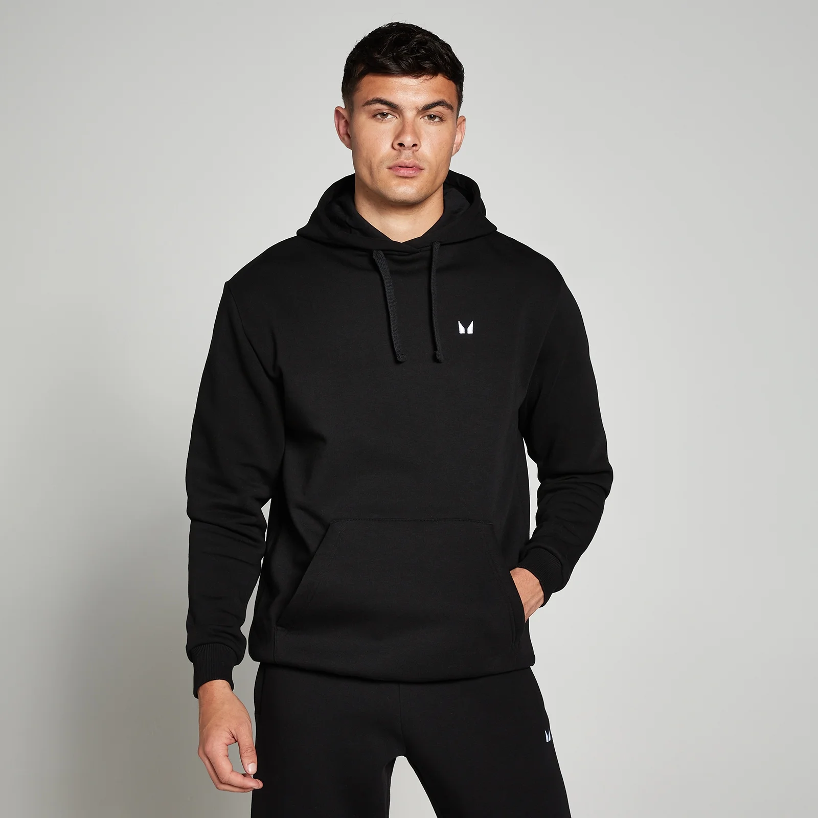 MP Men's Rest Day Hoodie - Black - XXS vaizdas 1