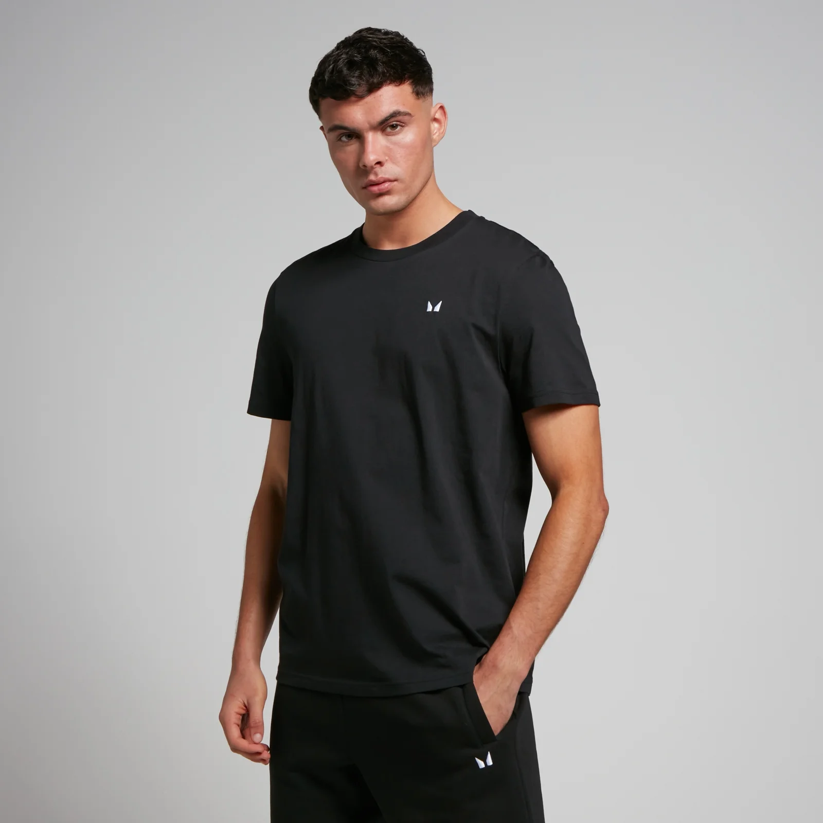 MP Men's Rest Day Short Sleeve T-Shirt - Black - XL vaizdas 1