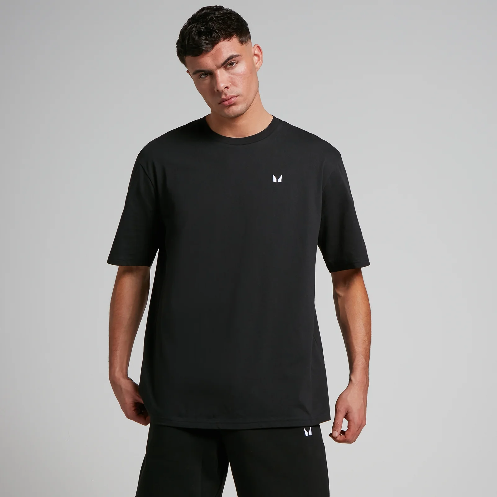 MP Men's Rest Day Oversized T-Shirt - Black - L vaizdas 1