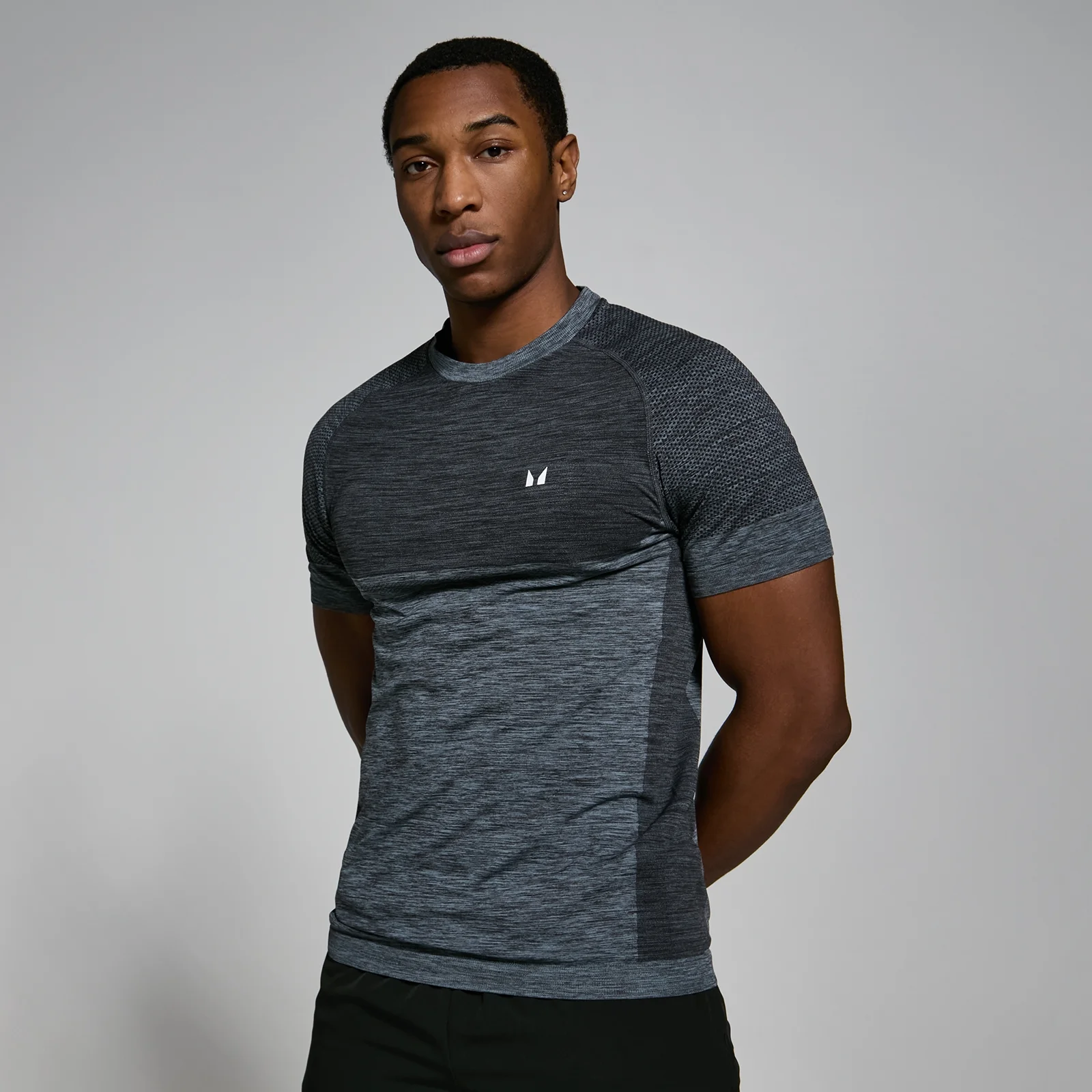MP Men's Seamless Short Sleeve T-Shirt - Chalk - XS vaizdas 1