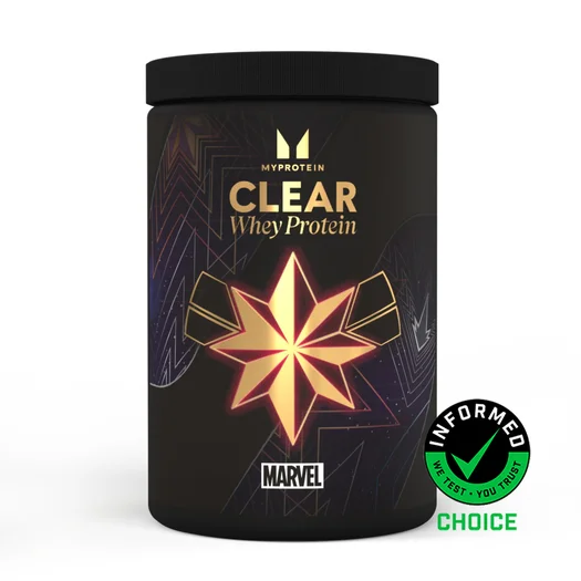 Clear Whey Isolate - 500g - 20Porcijos - Captain Marvel - Orange, Mango & Tropical