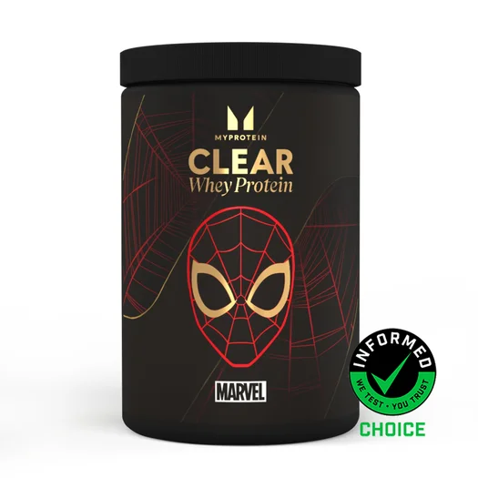 Clear Whey Isolate - 500g - 20Porcijos - Spider-Man - Raspberry & Strawberry