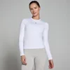 MP Women's Basic Body Fit Long Sleeve T-Shirt - White