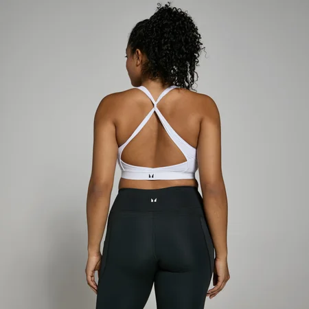 MP moteriška „Power Cross Back“ sportinė liemenėlė – Balta