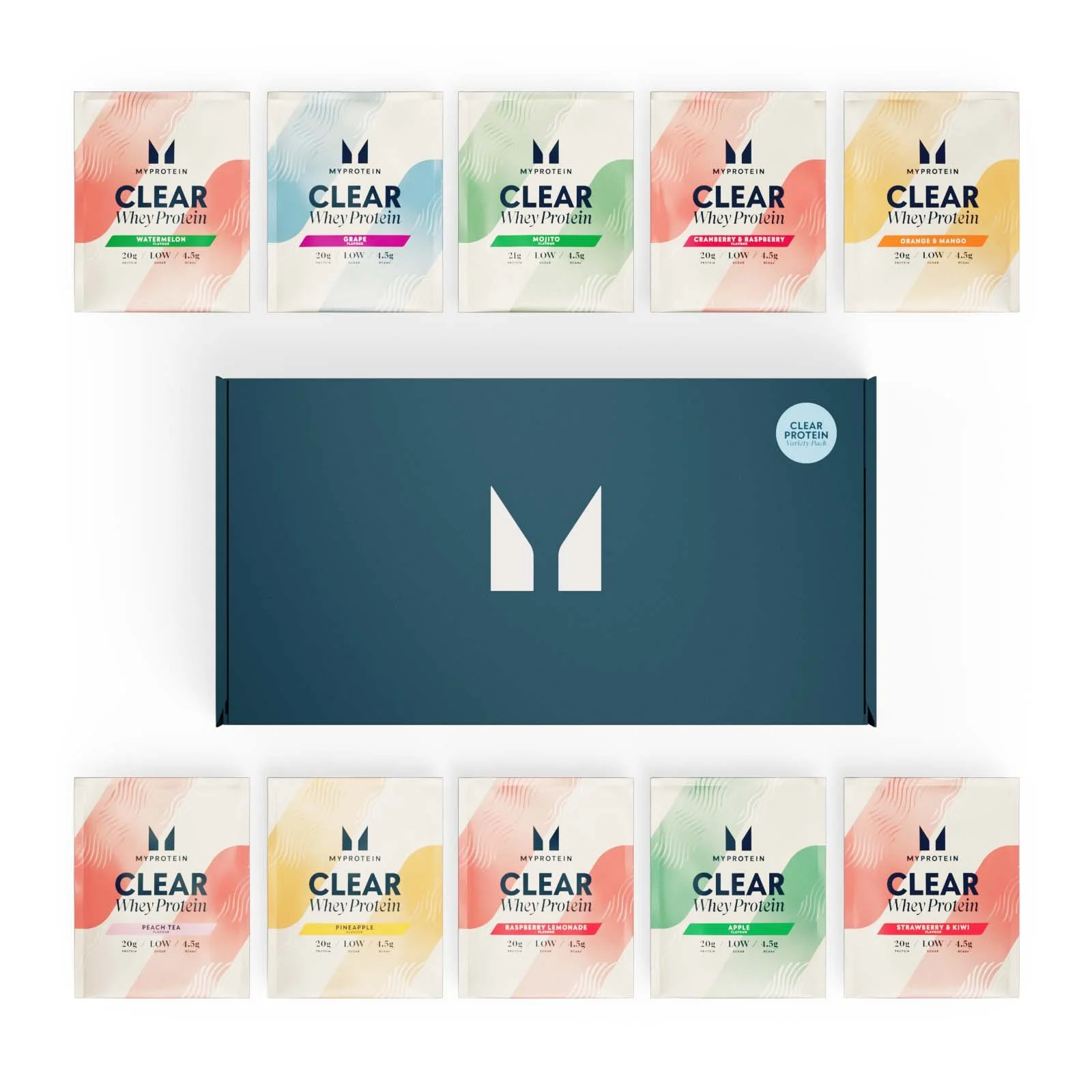 „Clear Protein“ asorti dėžutė vaizdas 1