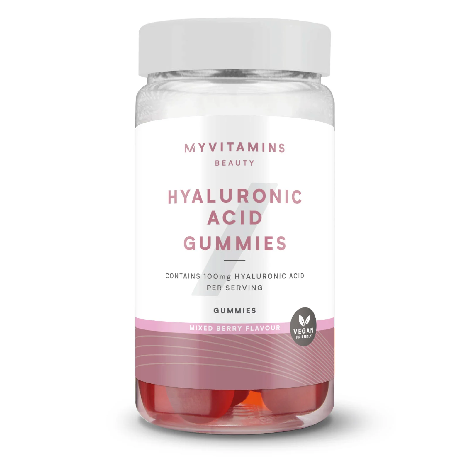 Hialurono rūgšties guminukai - 60gummies - Įvairių vaisių vaizdas 1