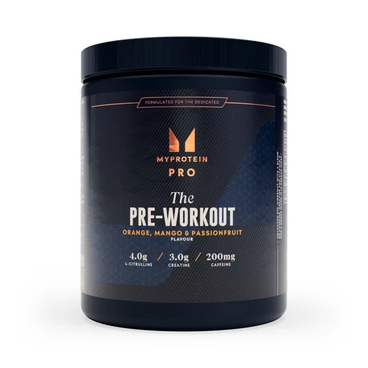 „THE Pre-Workout“ - 30servings - Apelsinų, mango ir pasiflorų