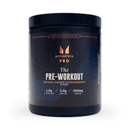 „THE Pre-Workout“ - 30servings - Apelsinų, mango ir pasiflorų